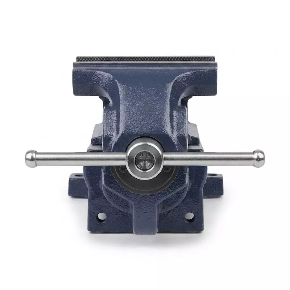 paul-irongator-bench-vice-size-4-inch-100-mm-ductile-iron-body-in-blue-silver-color-for-industrial-use-ibv-100