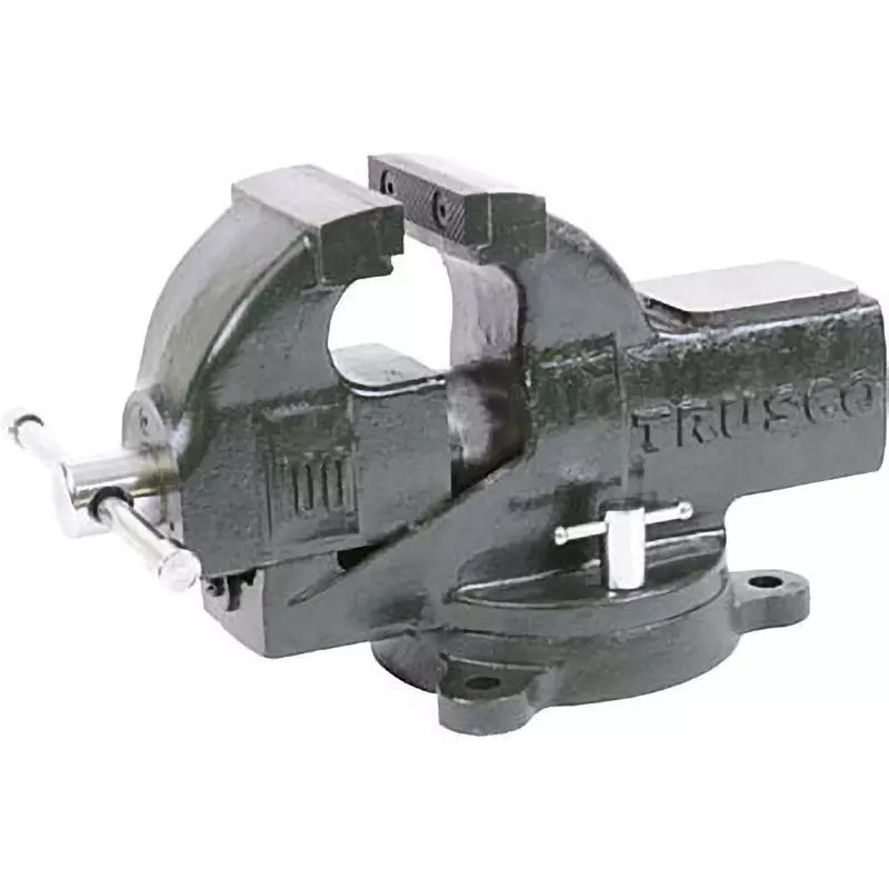 TRUSCO Powerful Upright Vise Ductile Cast Iron (FCD450), TSRV-100
