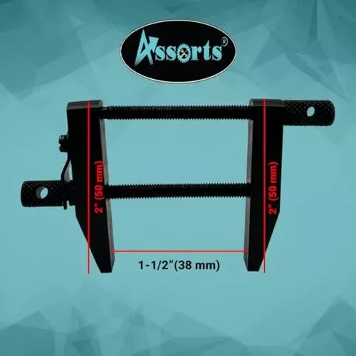 Assorts Parallel Clamps Vice 50 mm (2 Inch) for DIY Craft Wood Working