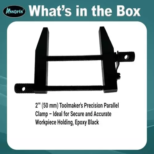 Assorts Parallel Clamps Vice 50 mm (2 Inch) for DIY Craft Wood Working