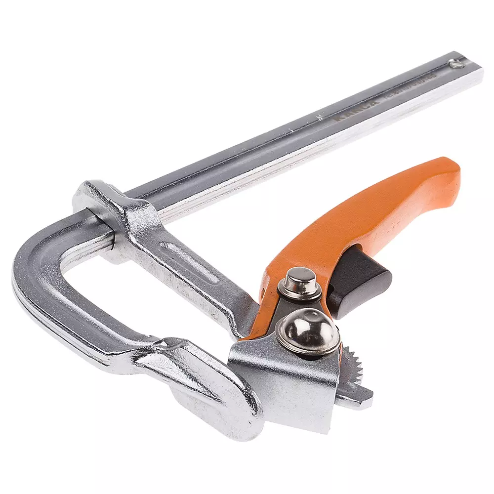 RS PRO Lever Clamp 800x120 mm Steel Chrome 6010, 8296164