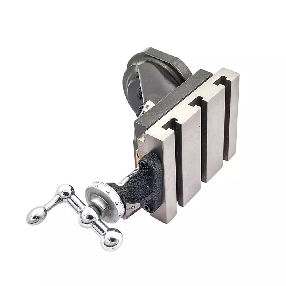 Buyohlic International Lathe Milling Vertical Slide Swivel 125x100 mm and 60 mm (2-3/8 inch) Steel Grinding Vice