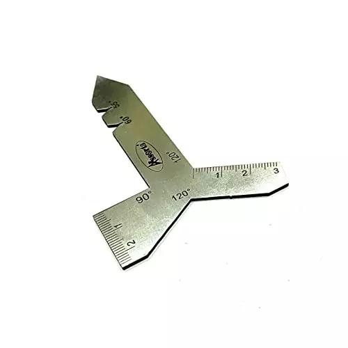 Assorts Universal Grinding Gauge Stainless Steel Square & Hexagonal 120�, 90�, 60� & 55� Measuring Angle