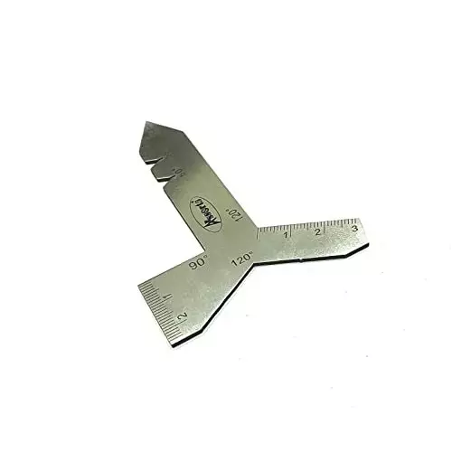 Assorts Universal Grinding Gauge Stainless Steel Square & Hexagonal 120�, 90�, 60� & 55� Measuring Angle