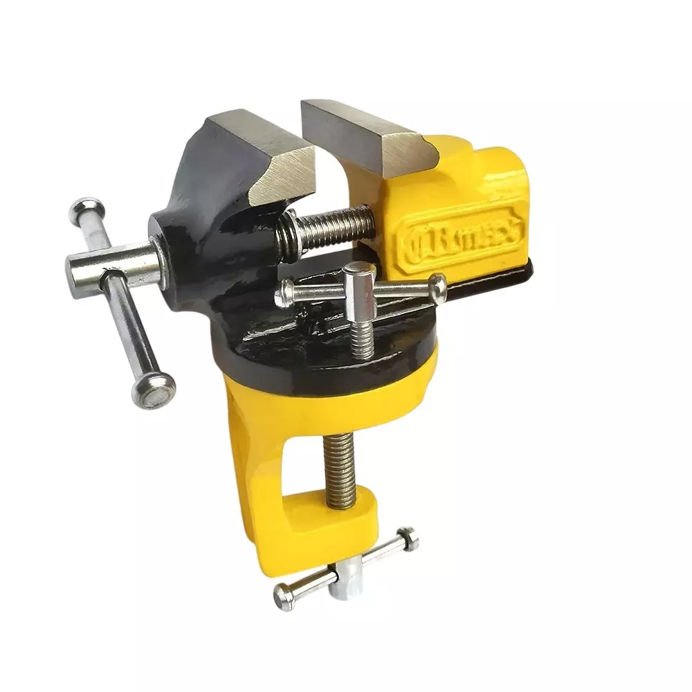 CLIMAX TABLE BABY VICE WITH REVOLVING CLAMP 50 mm (2" inch)