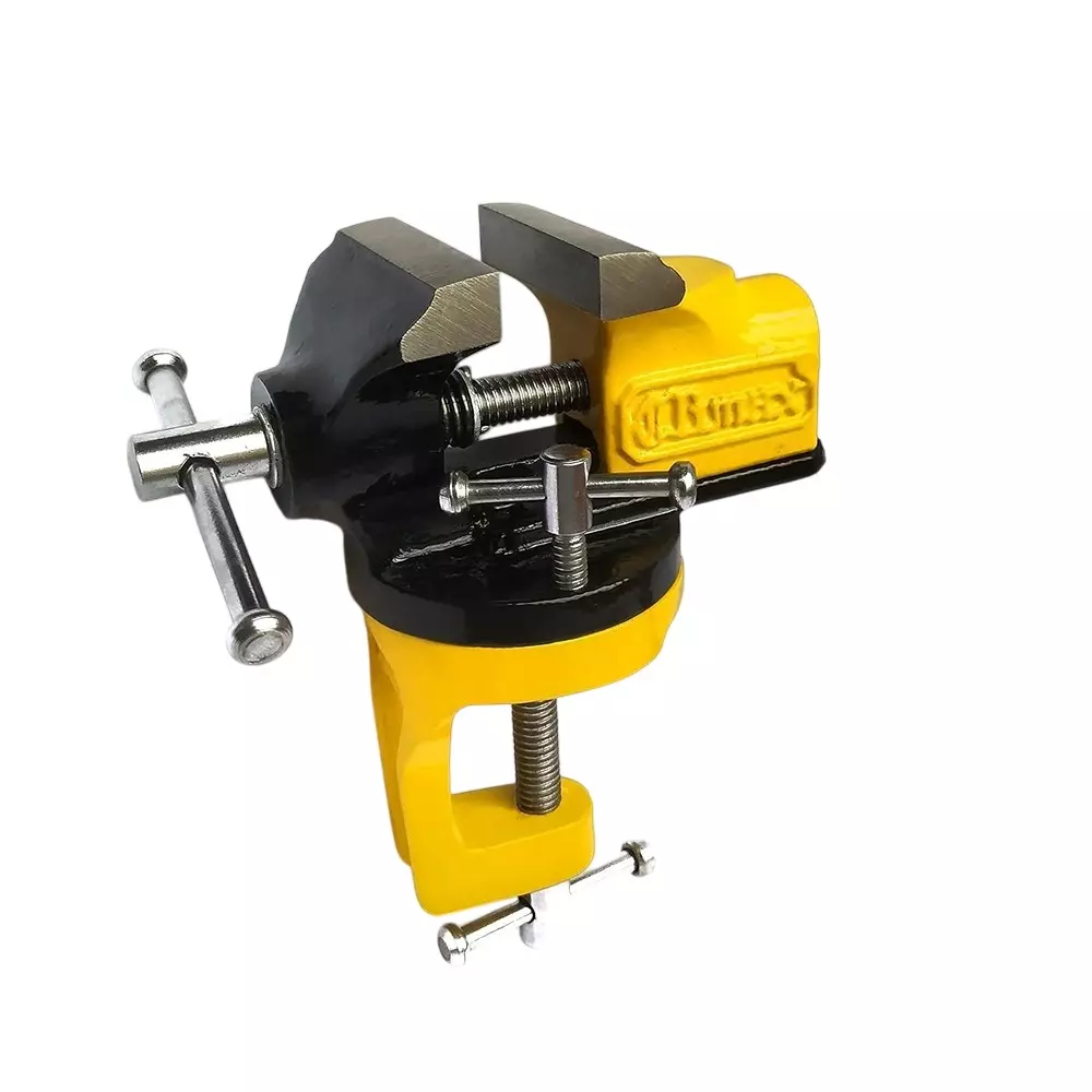 CLIMAX TABLE BABY VICE WITH REVOLVING CLAMP 60 mm (2.5" inch)