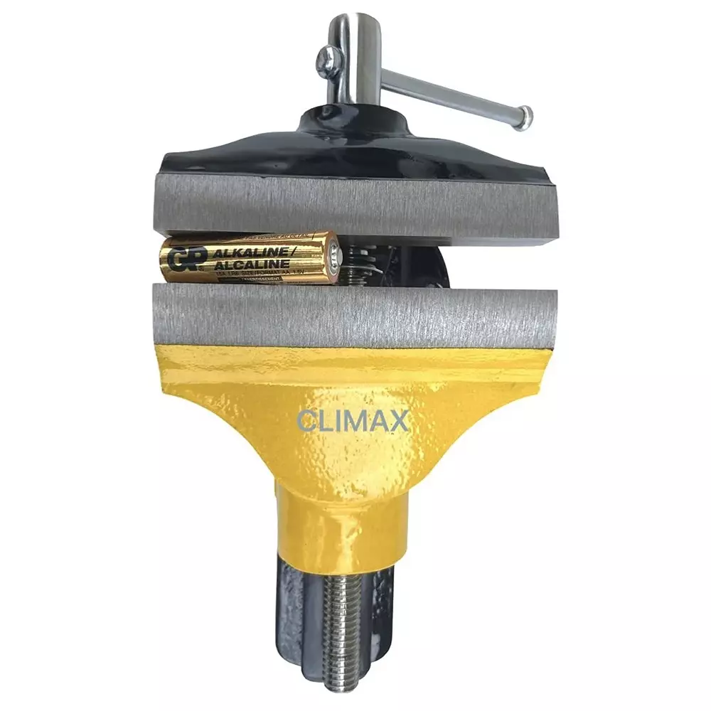 CLIMAX TABLE BABY VICE WITH FIXED BASE 100 mm (4" inch)