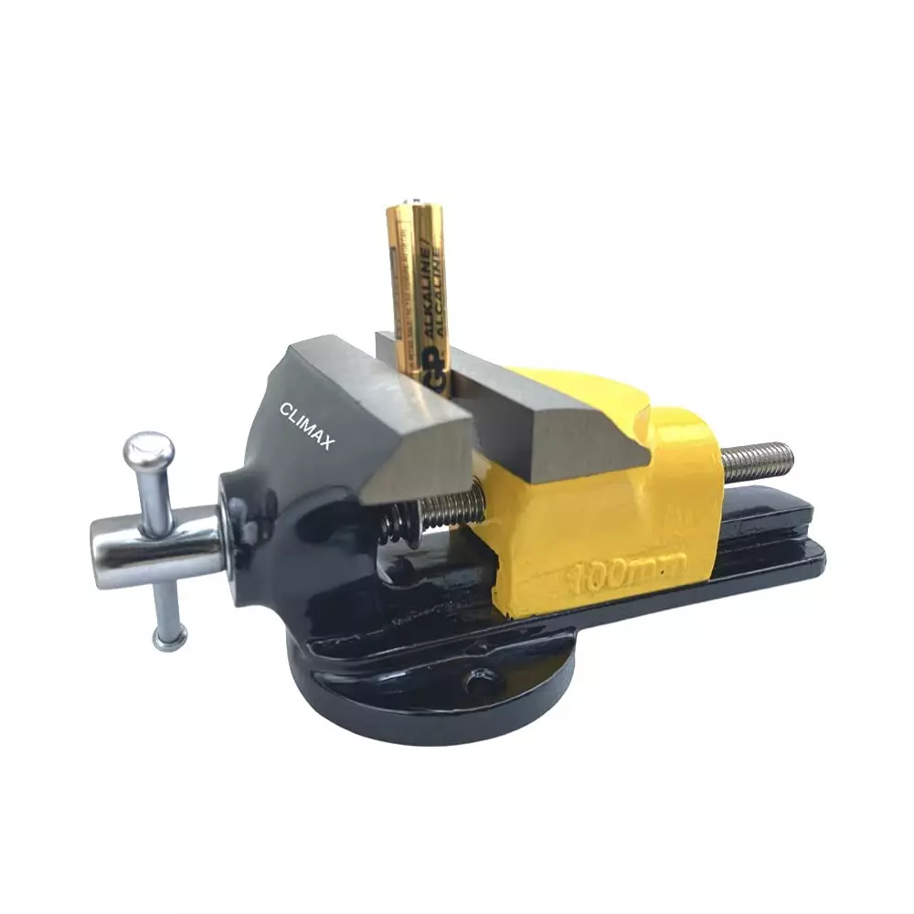 CLIMAX TABLE BABY VICE WITH FIXED BASE 100 mm (4" inch)