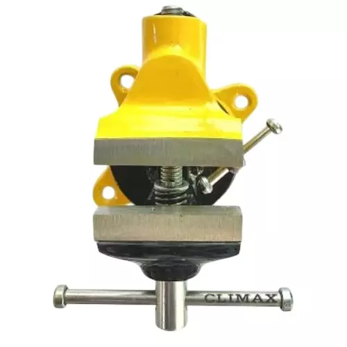 CLIMAX TABLE BABY VICE WITH SWIVEL BASE 50 mm (2" inch)