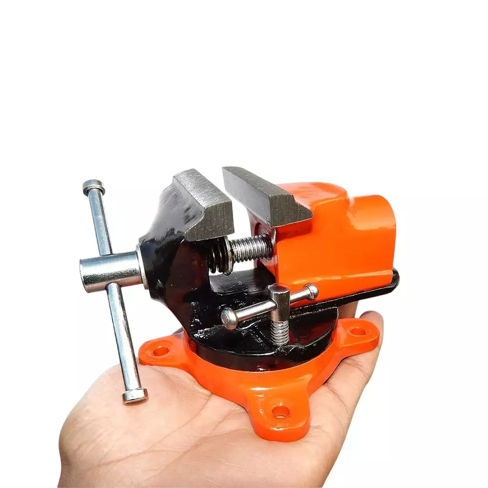 CLIMAX TABLE BABY VICE WITH SWIVEL BASE 50 mm (2" inch)