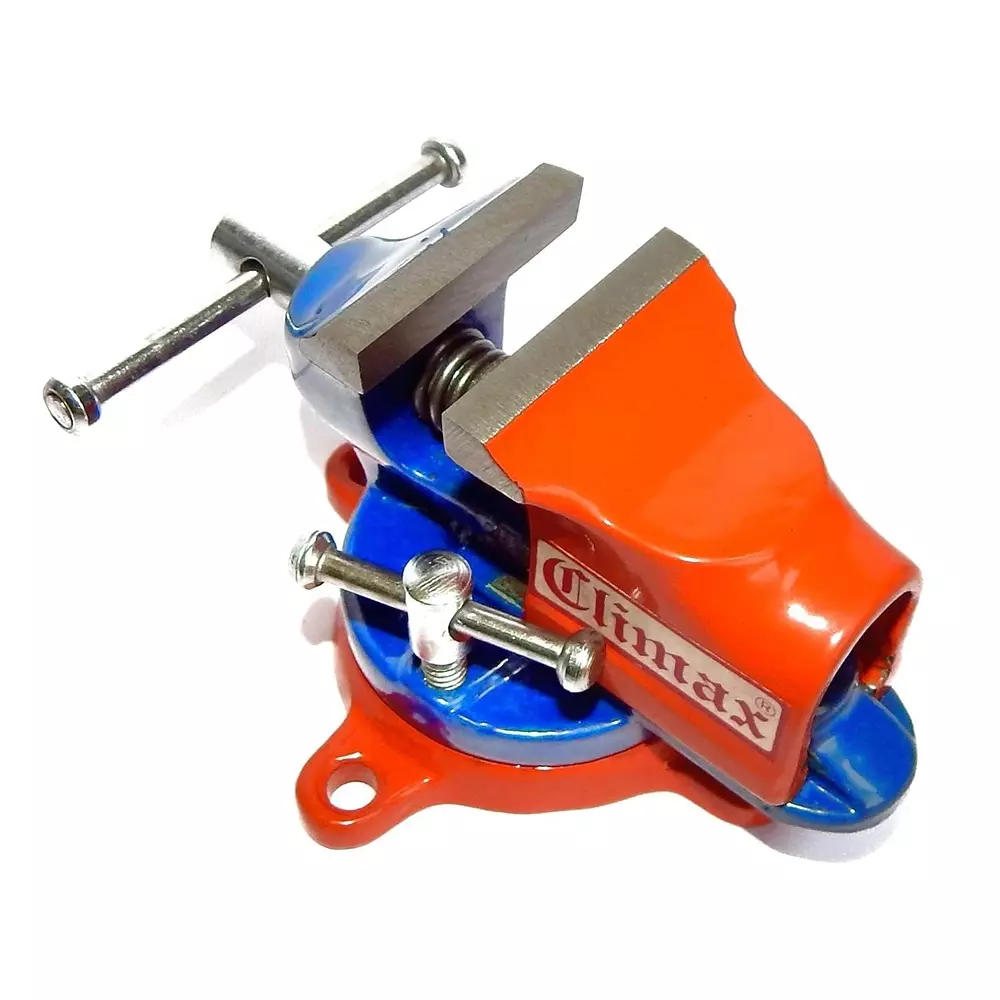 CLIMAX TABLE BABY VICE WITH SWIVEL BASE 50 mm (2" inch)