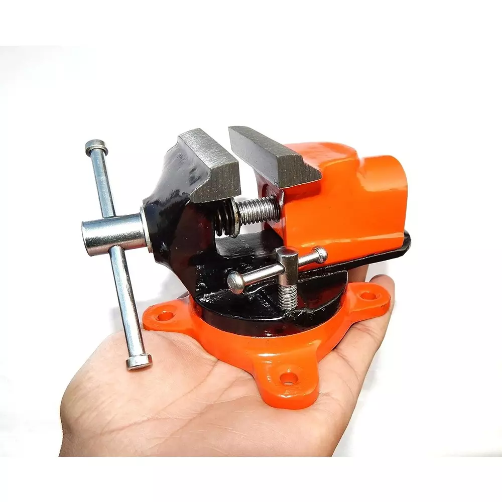 CLIMAX TABLE BABY VICE WITH SWIVEL BASE 50 mm (2" inch)