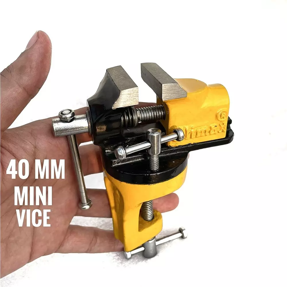 CLIMAX TABLE BABY VICE WITH REVOLVING CLAMP 40 mm (1.5" inch)