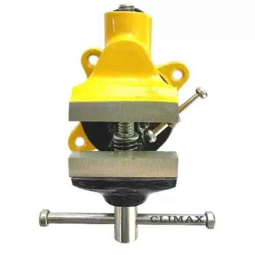 CLIMAX TABLE BABY VICE WITH SWIVEL BASE 32 mm (1.25" inch)
