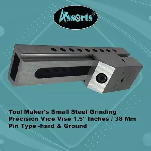 Assorts TOOL MAKER's Small Steel Pin Type Grinding Precision Vise 38 mm (1.5 Inch)