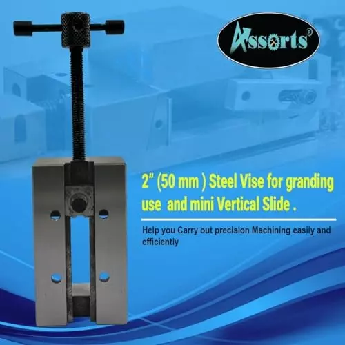 Assorts Mini Steel Vice Alloy Steel 50 mm Width 90x50 mm Base Round Style