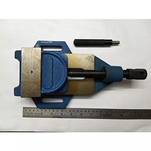 Assorts Drill Press Vise Cast Iron 100 mm (4 Inch) Hardened Steel Jaws