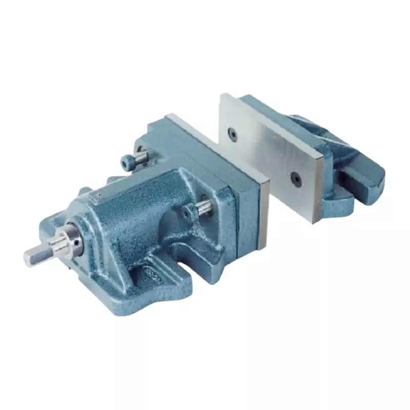 Nicon 2 Piece Adjustable Milling Machine Vice Closed Grain Cast Iron Body 200 mm Jaw Width and Limitless Opening, LMV200