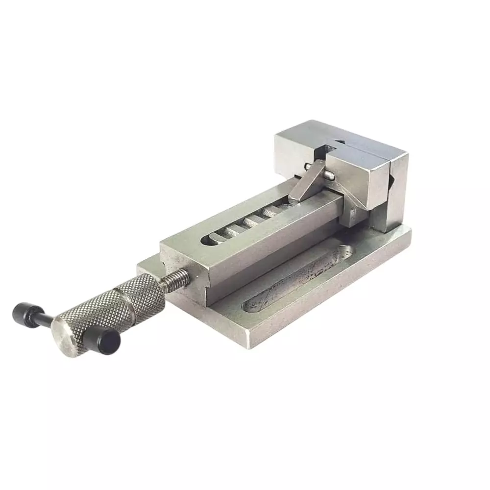 Assorts Quick Release Steel Vice Alloy Steel 50 mm Width 60.33x131.76x41.28 mm Compact Style