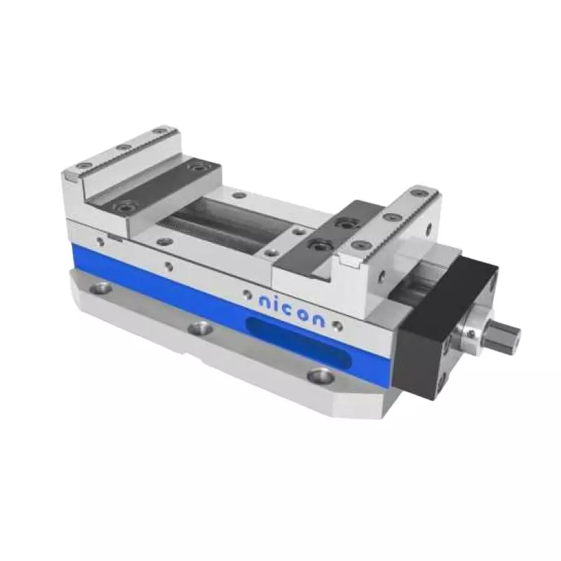 Nicon Compact High Grip Vice Ductile Iron Body 125 mm Jaw Width and 240 mm Opening, CHV125