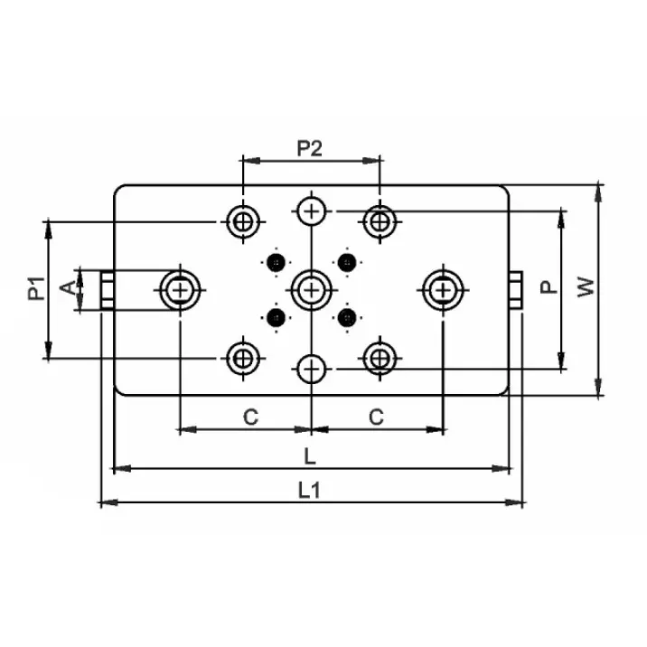 Nicon Precision Self Centering 5-Axis Machine Vice Steel Body 120 mm Jaw Width and 160 mm Opening, FAV125