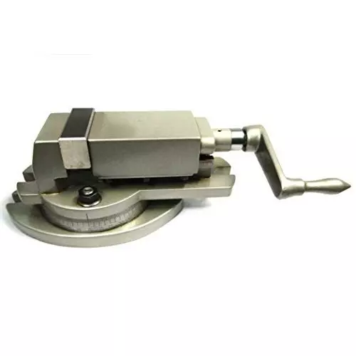 Assorts Milling Vise Caste Iron & Steel Hardened Jaws 75 mm Width 33 mm Depth Swivel Base