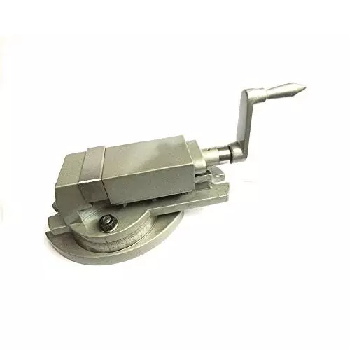 Assorts Milling Vise Caste Iron & Steel Hardened Jaws 75 mm Width 33 mm Depth Swivel Base