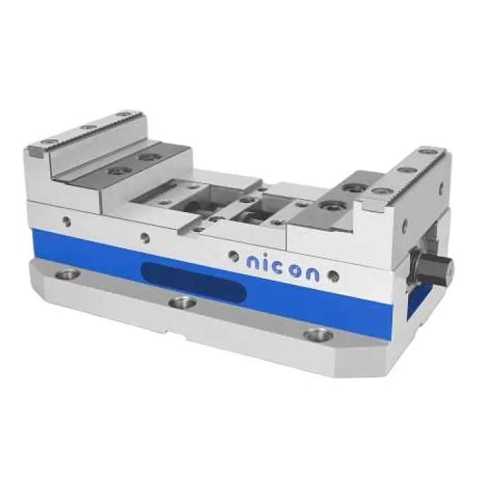 Nicon Self Centering Compact High Grip Vice 125 mm Jaw Width and 240 mm Opening, SCHV125
