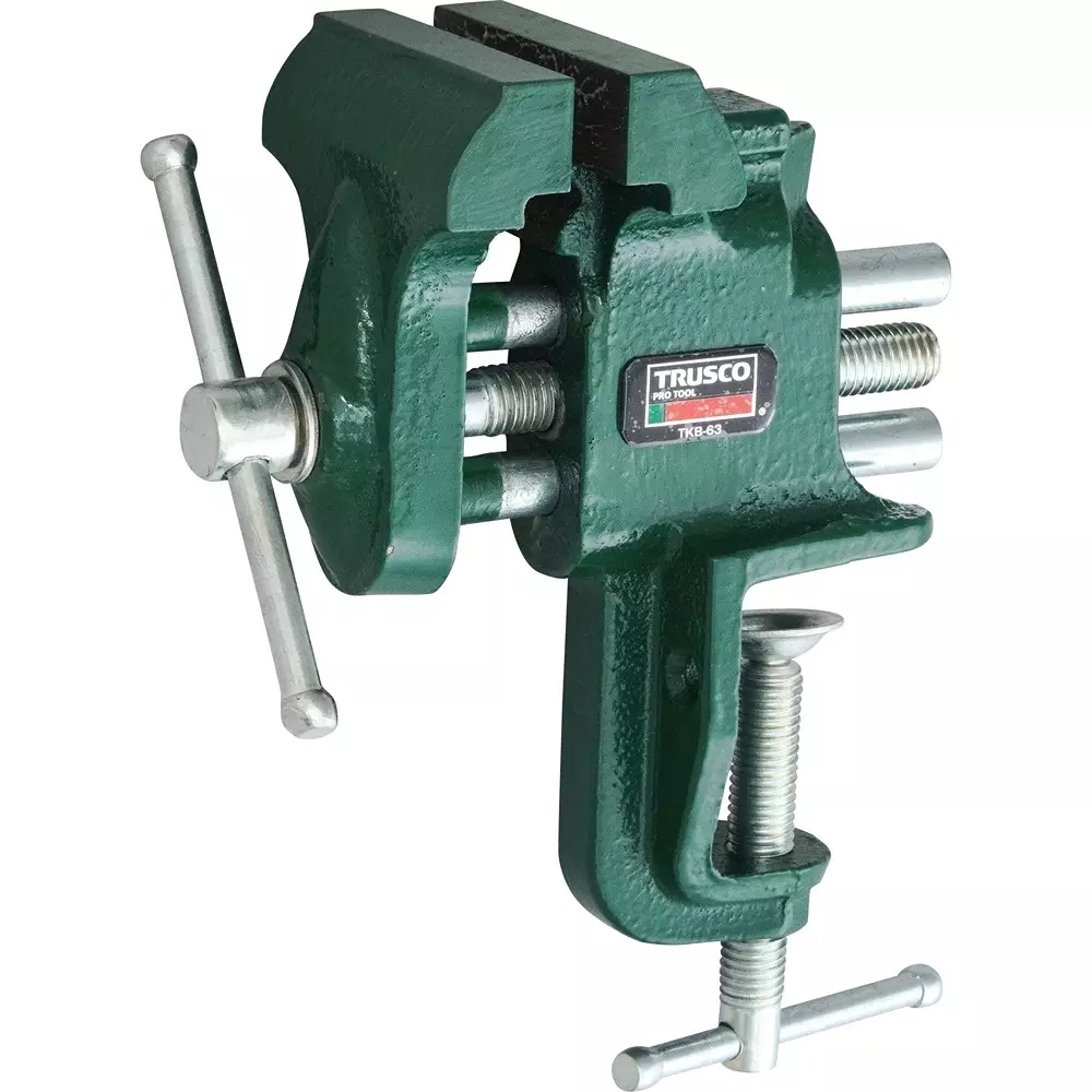 TRUSCO Compact Vice 65 mm Maximum Jaw Opening, TKB-63