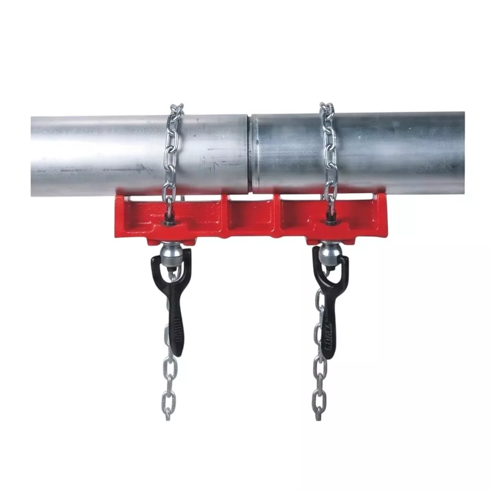 Inder Pipe Welding Vice Metal Body Size 1/2 to 8 inch (15-200 mm) for Aligning Straight Pipes, 518A