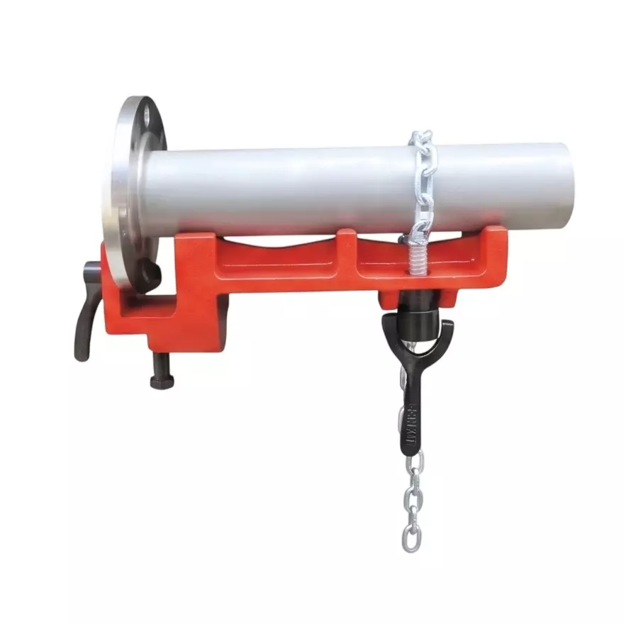 Inder Pipe Welding Vice Metal Body Size 2.5 to 8 inch (60-200 mm) for Aligning Flange Pipes, 518D