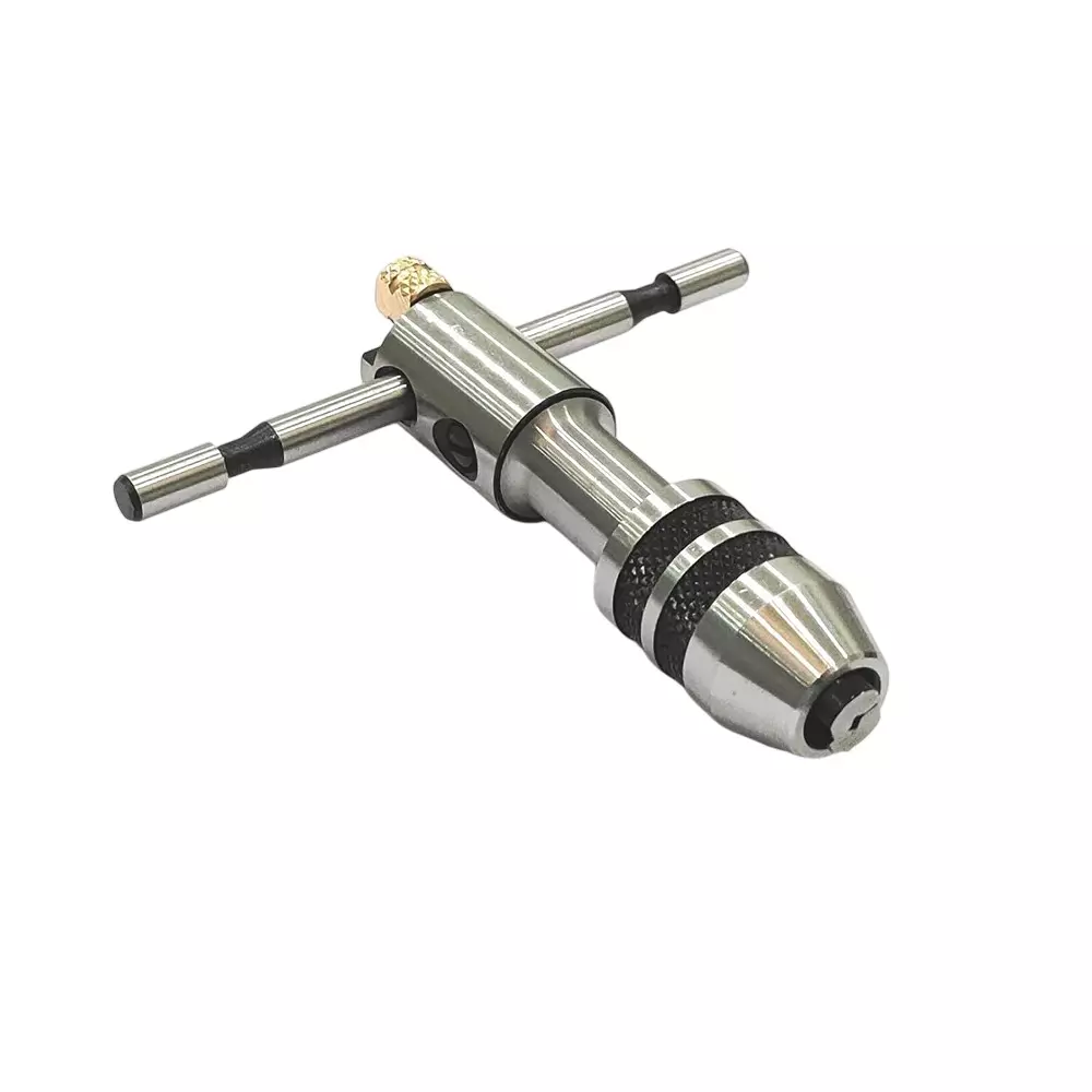 Assorts Adjustable Tap Wrench Alloy Steel Hardened Steel Jaw 1.5 to 4 mm (1/16 to 5/32 Inch)