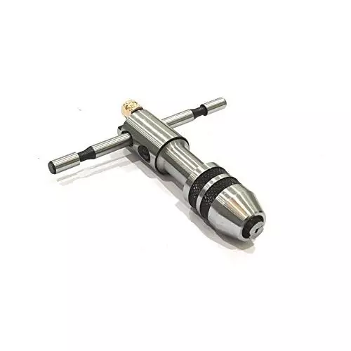 Assorts Adjustable Tap Wrench Alloy Steel Hardened Steel Jaw 4 to 6 mm (5/32 to 1/4 Inch)