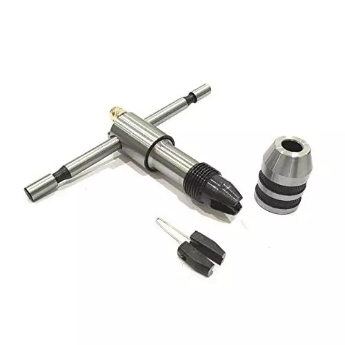 Assorts Adjustable Tap Wrench Alloy Steel Hardened Steel Jaw 4 to 6 mm (5/32 to 1/4 Inch)