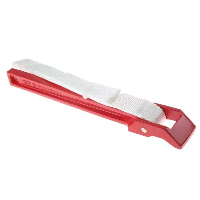 Facom Strap Wrench, 760 mm Overall, 125mm Jaw Capacity, Metal Handle, 138A.30
