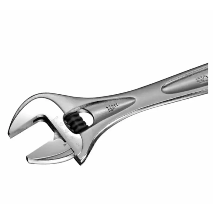 Facom Adjustable Spanner, 380 mm Overall, 44mm Jaw Capacity, Metal Handle, 113A.15C