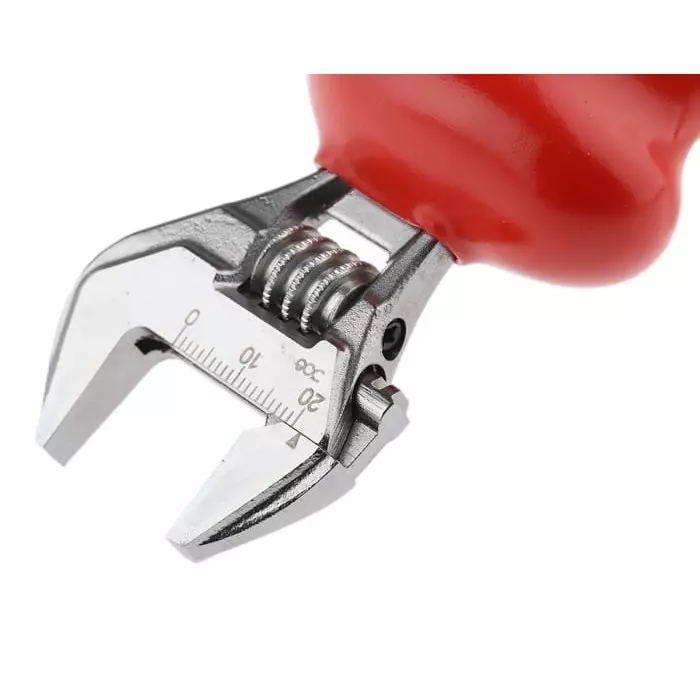 Bahco Adjustable Spanner 165 mm Overall 20 mm Jaw Capacity Insulated Handle VDE/1000V, 8070V