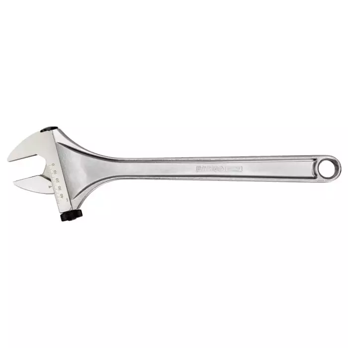 Bahco Adjustable Spanner 750 mm Overall 77 mm Jaw Capacity Metal Handle, 97C