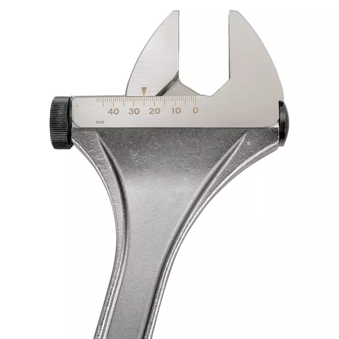 Bahco Adjustable Spanner 750 mm Overall 77 mm Jaw Capacity Metal Handle, 97C