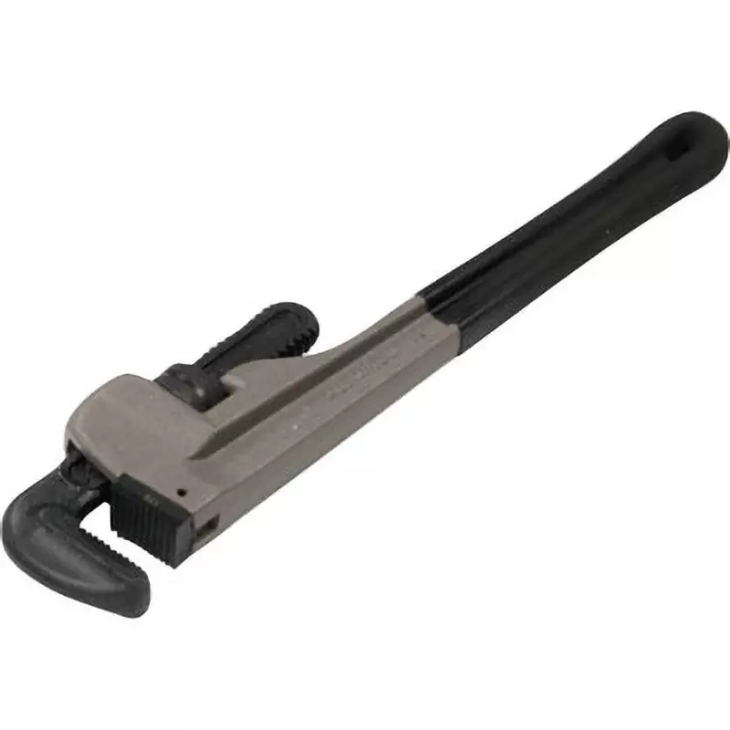 TONE Aluminum Pipe Wrench 85 mm Maximum Jaw Opening for 76 mm, ALPW-450
