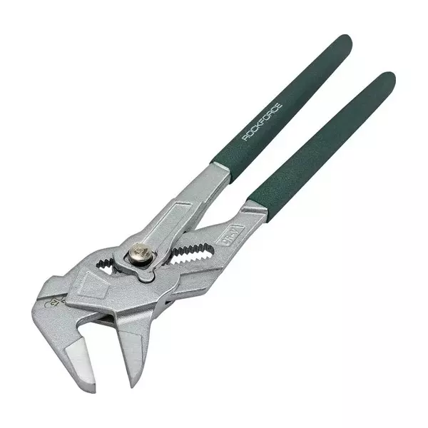 Rock Force Adjustable Plier with Pad CrV 47 mm Maximum Grip 250 mm Length, RF-613P250