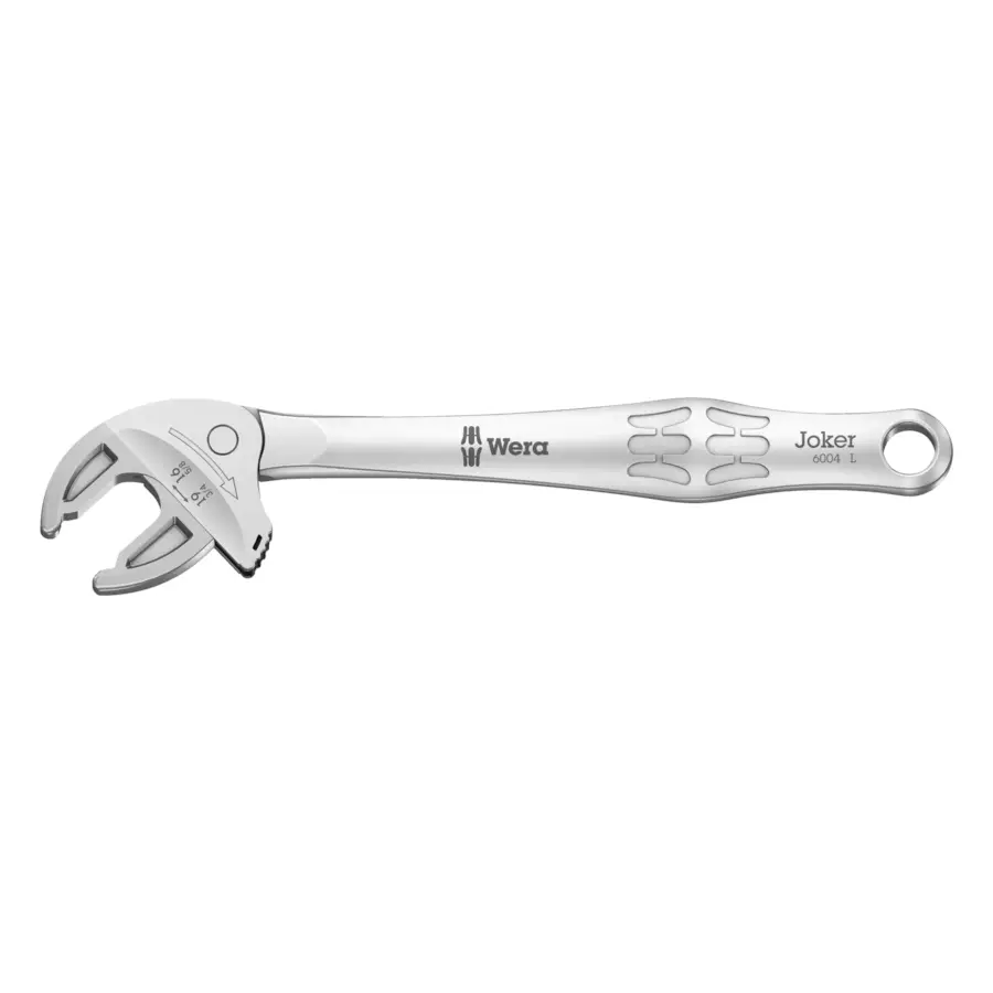 Wera 6004 Joker L Self Setting Spanner with 14 mm Head Thickness and 224 mm Total Length, 5020101001