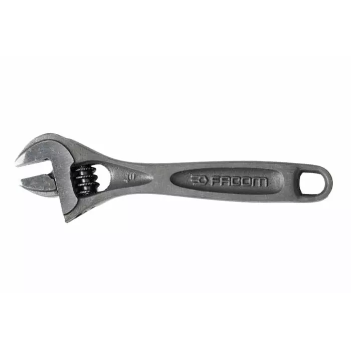 Facom Adjustable Spanner, 114 mm Overall, 13mm Jaw Capacity, Metal Handle, 113A.4T