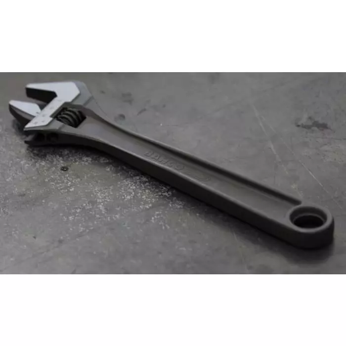Bahco Adjustable Spanner 255 mm Overall 31 mm Jaw Capacity Metal Handle, 8072 IP