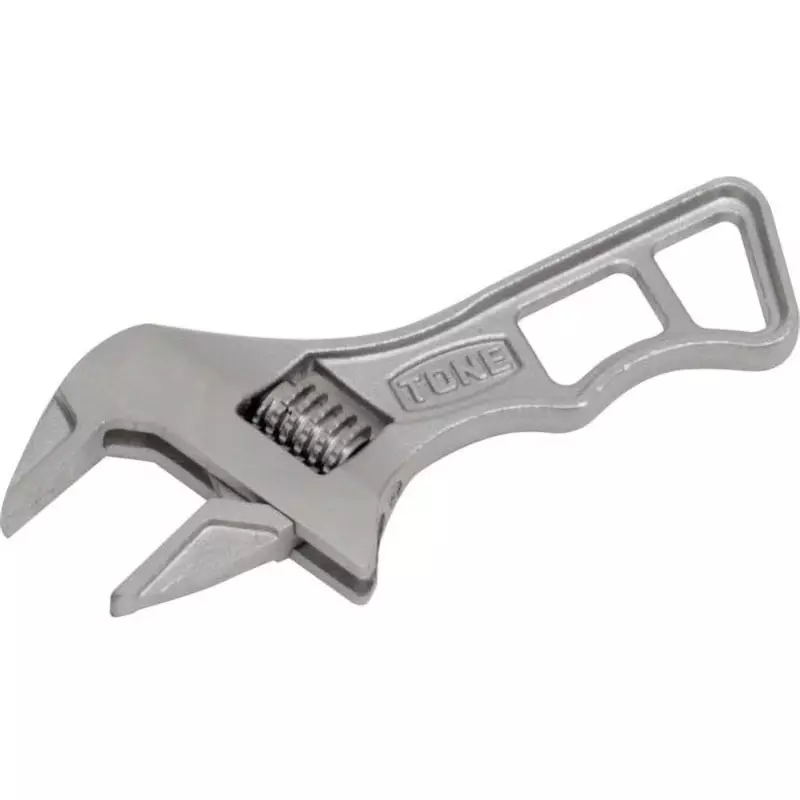 TONE Tone Short Hyper Worm Adjustable Wrench 36 mm Maximum Jaw Opening, MWRS-36