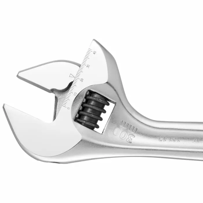 Facom Adjustable Spanner, Bi-Material Handle, 101.18PB