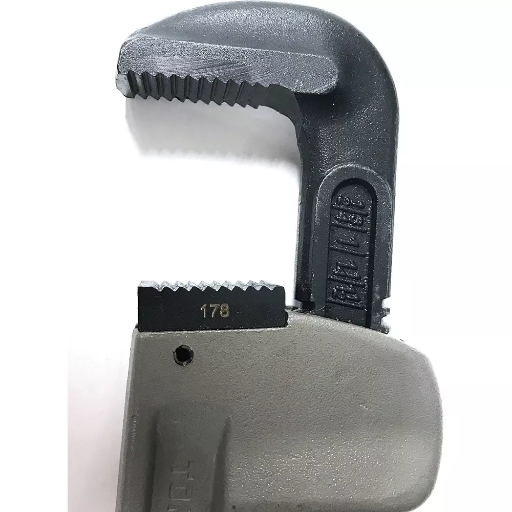TONE Aluminum Pipe Wrench 60 mm Maximum Jaw Opening for 60 mm, ALPW-300