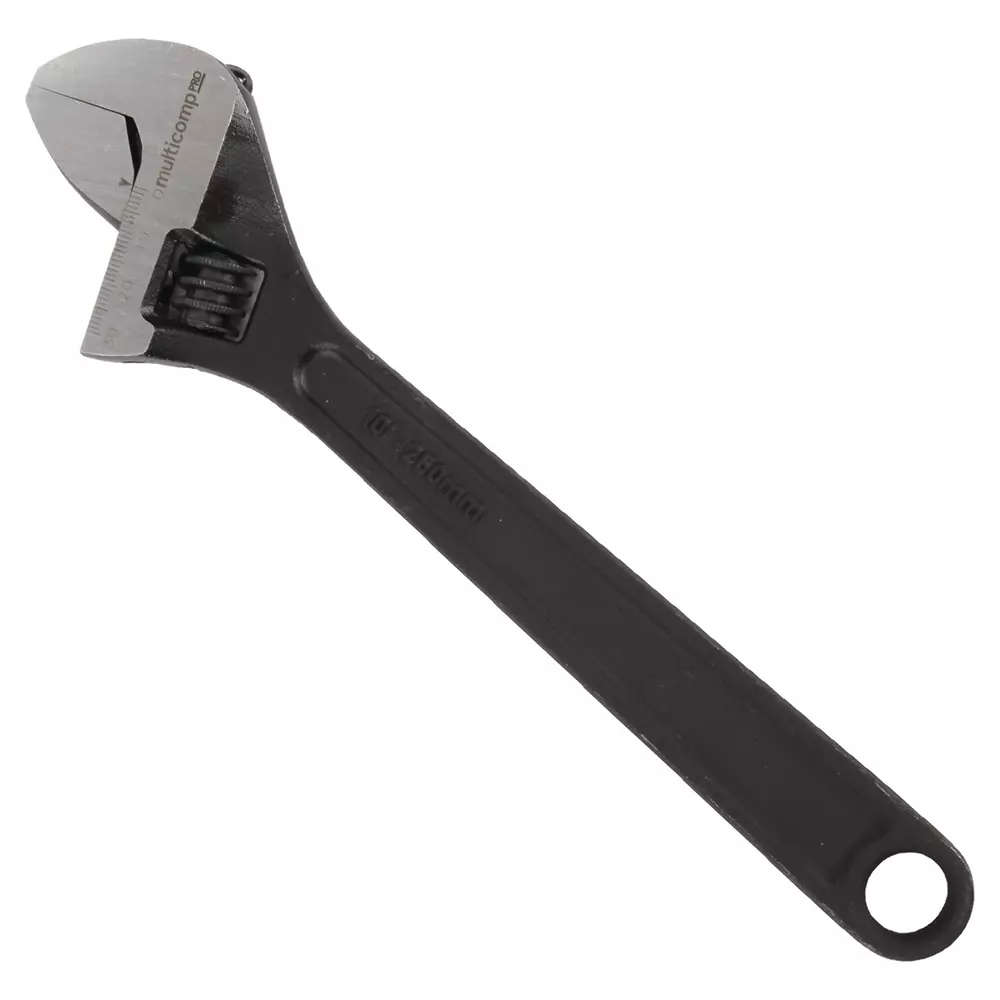 MULTICOMP PRO Adjustable Wrench 1.18 Inch Jaw Opening Max, MP012236
