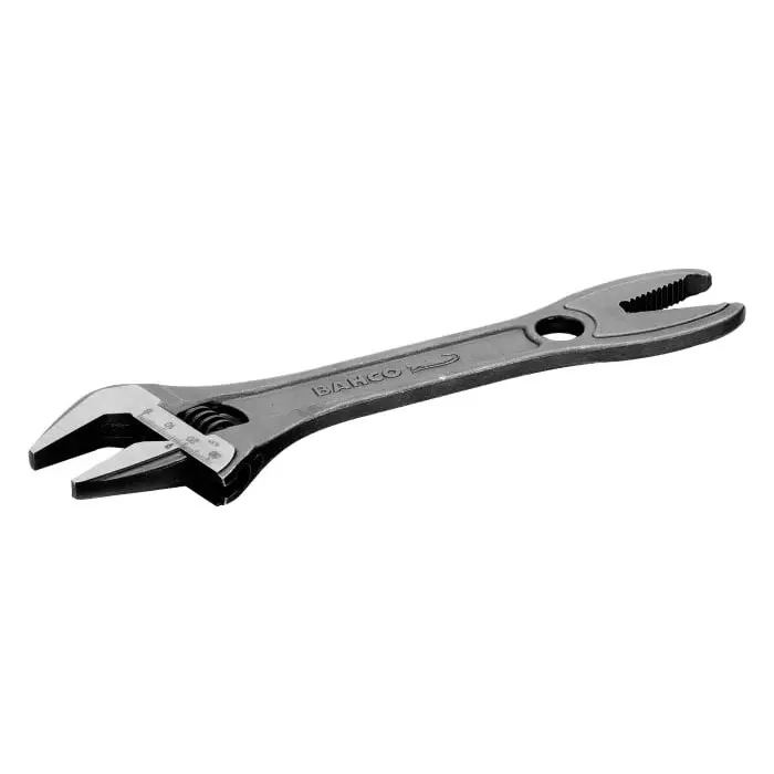 Bahco Adjustable Spanner 209 mm Overall 32 mm Jaw Capacity Metal Handle, 31