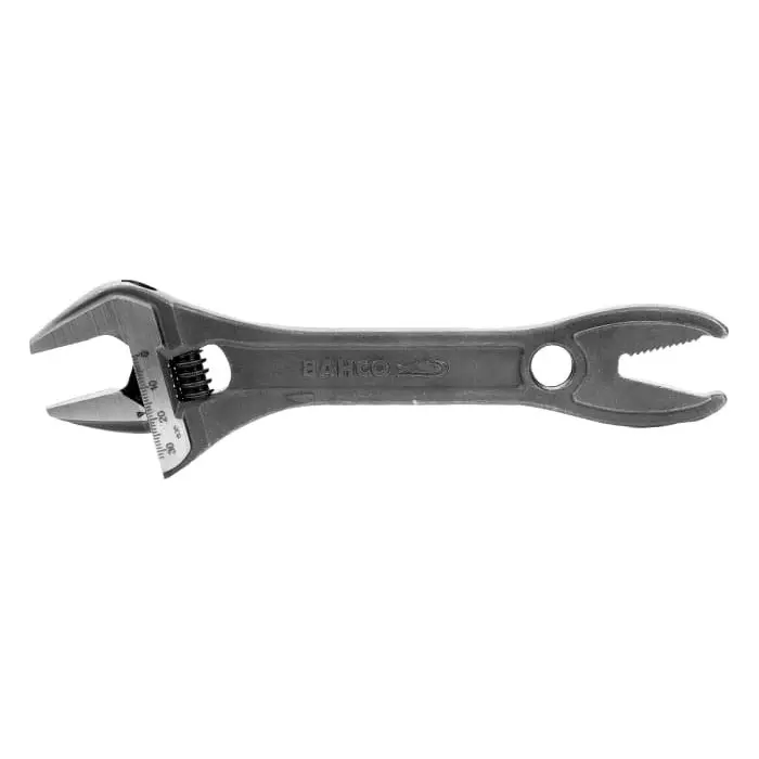 Bahco Adjustable Spanner 209 mm Overall 32 mm Jaw Capacity Metal Handle, 31